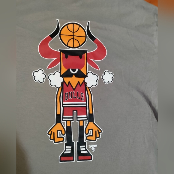 Used LIMITED EDITION NBA Global Artist Pete Fowler Chicago Bulls Tee Men RARE - Picture 5 of 5